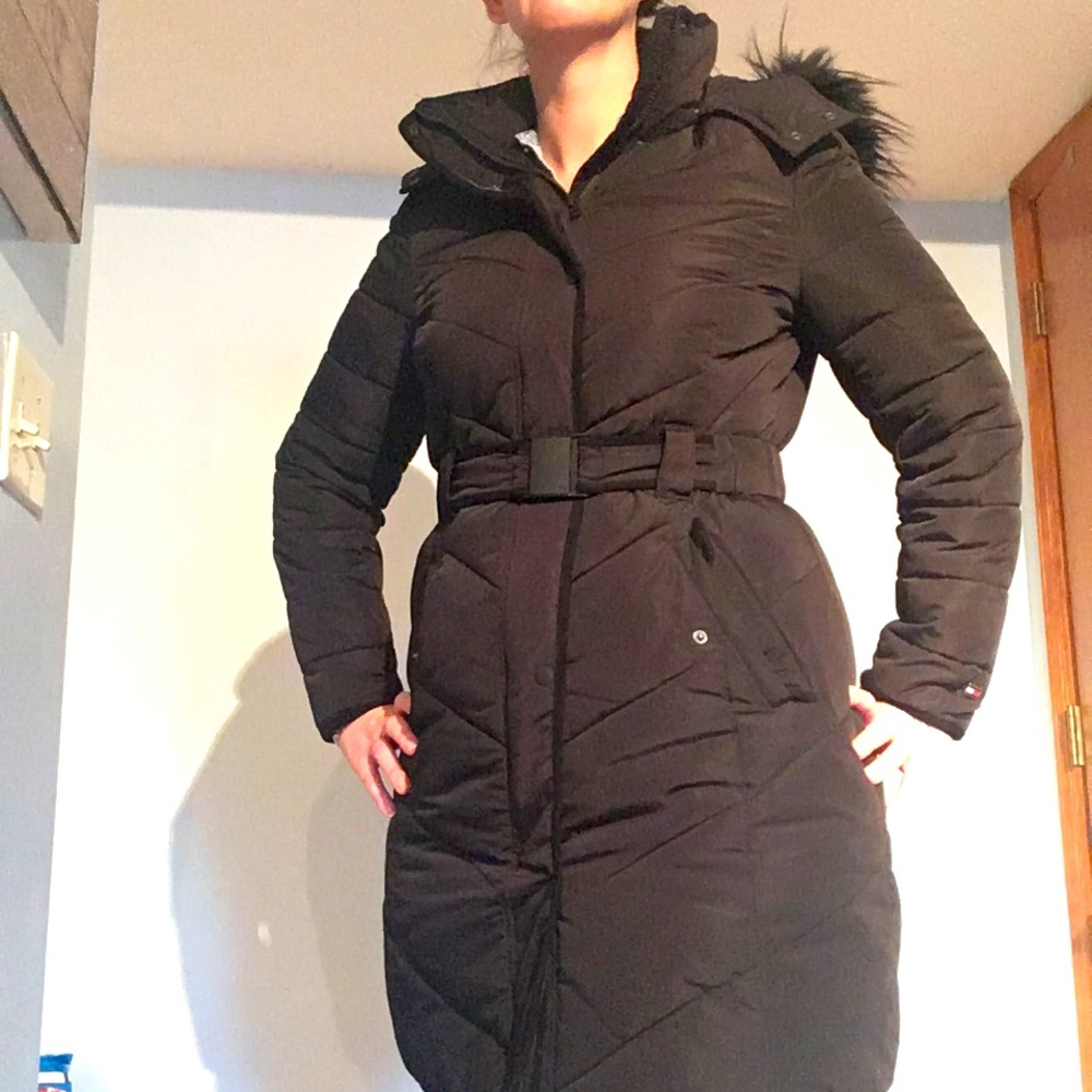 NWOT Tommy Hilfiger hooded puffer coat